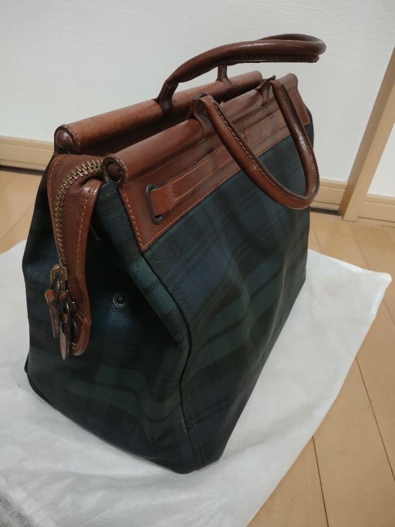 ★ポロ　ラルフローレン★ボストンバック★タータンチェック★送料無料★