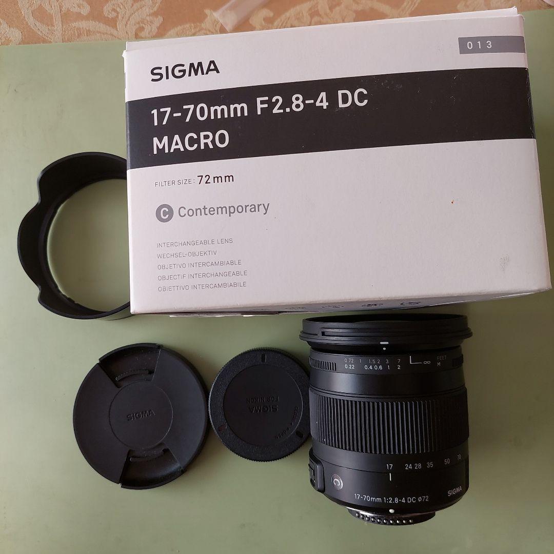 SIGMA 17-70mm F2.8-4 DC MACROニコン用