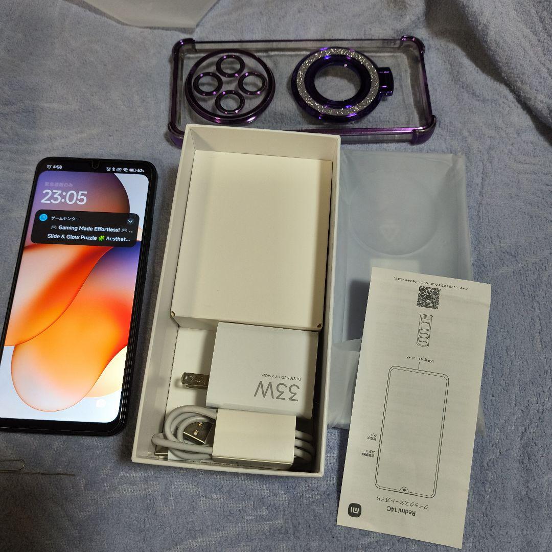 Redmi 14c 8GB　128GB シムフリー