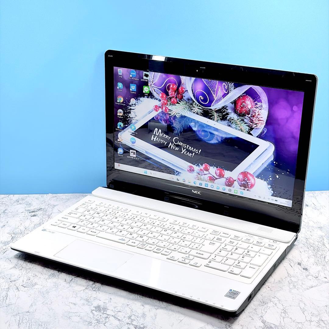 Windows11✨オフィス✨カメラ✨ブルーレイ✨NECLAVIEノートパソコン