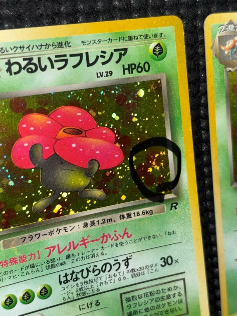 旧裏　ポケモンカード　渦巻ホロ