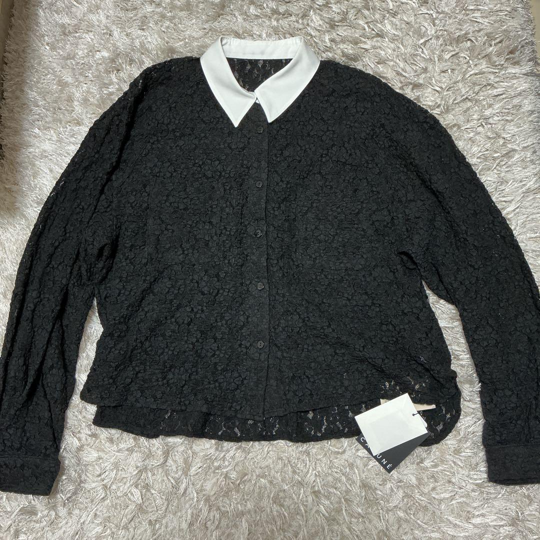 【25SS】cadune カデュネ　シャツ ブラウス レース