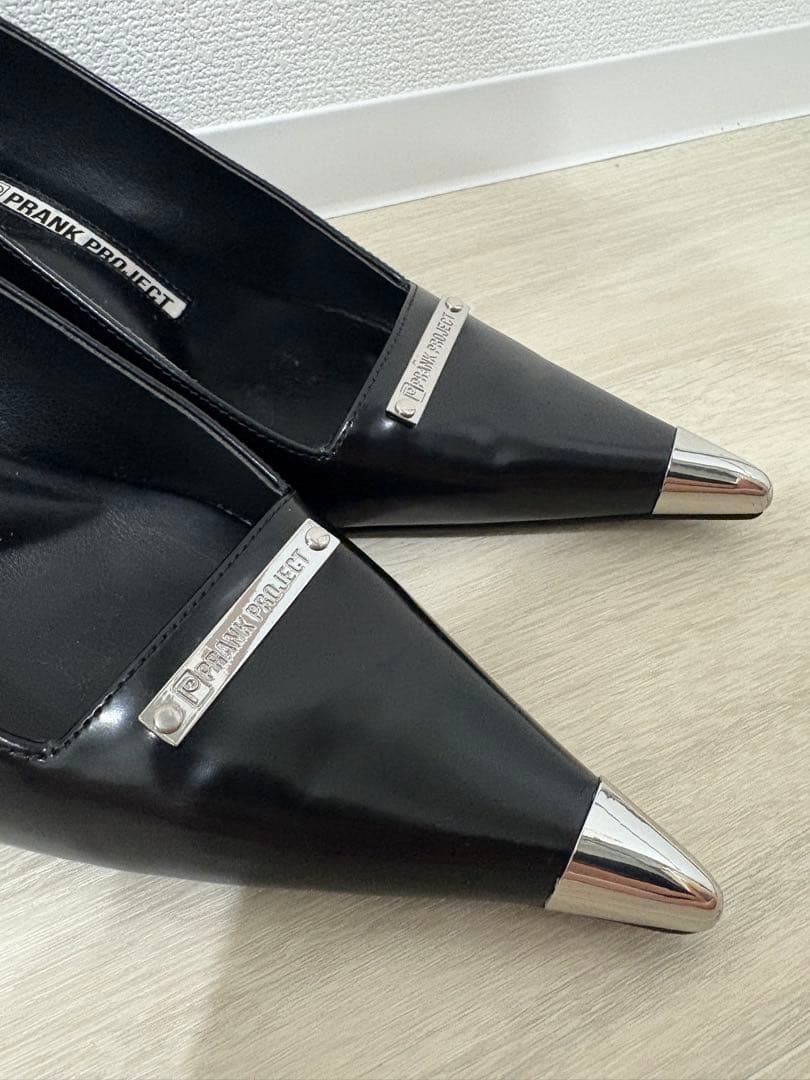 靴 PRANK PROJECT Tocap Back Open Pumps 37