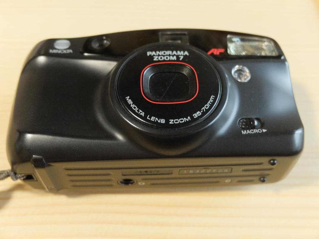 MINOLTA PANORAMA ZOOM 7 コンパクトカメラ