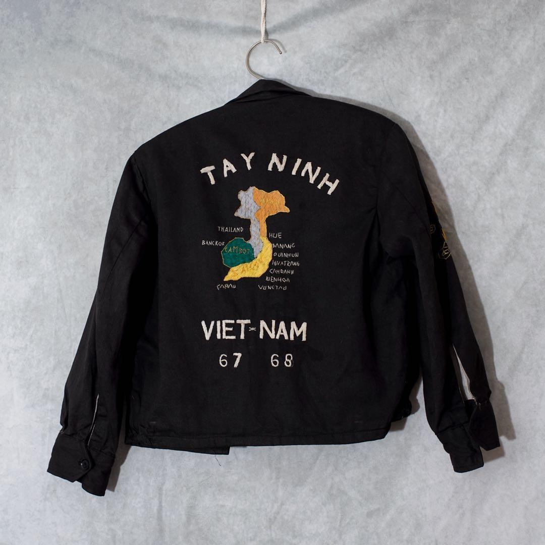 【タイムセール】60s ベトジャン キッズサイズ刺繍ジャケット ヴィンテージ