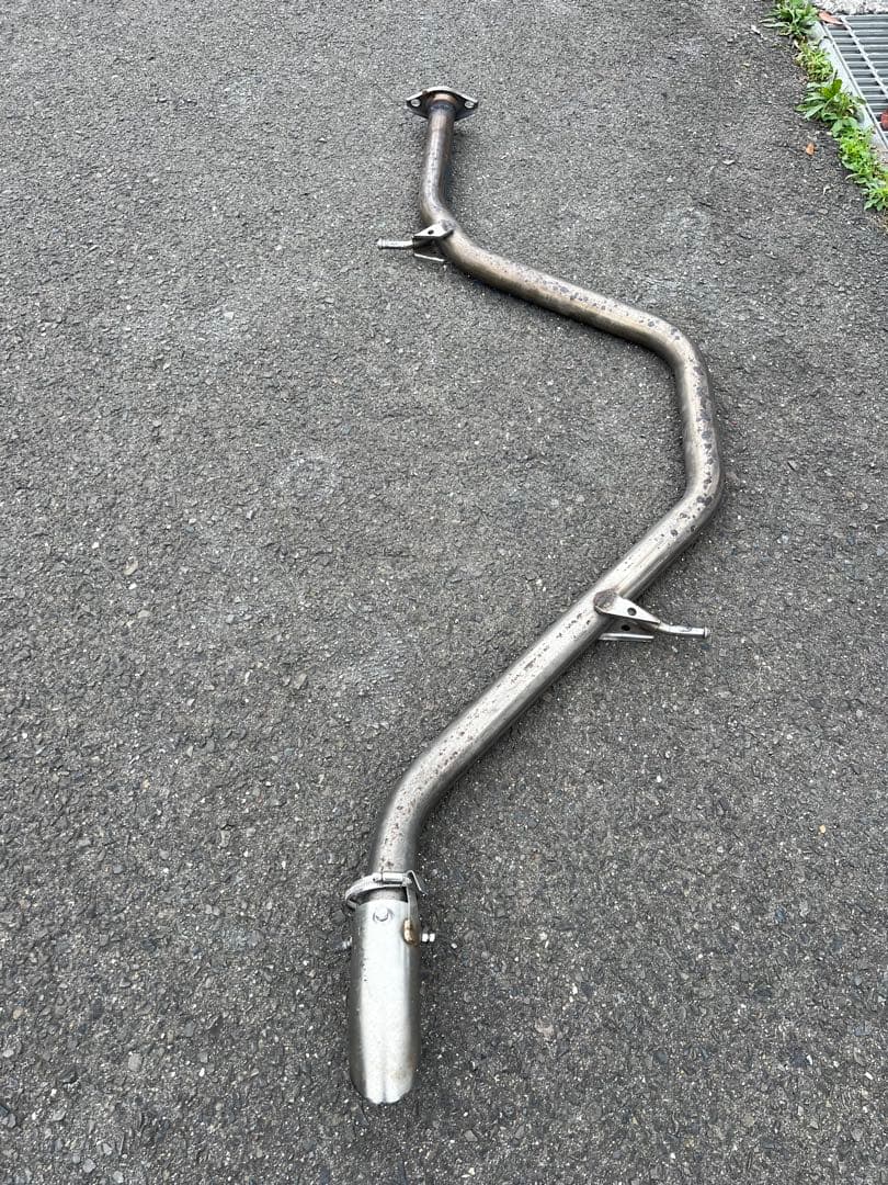 kuma50プリウスリアピースマフラー