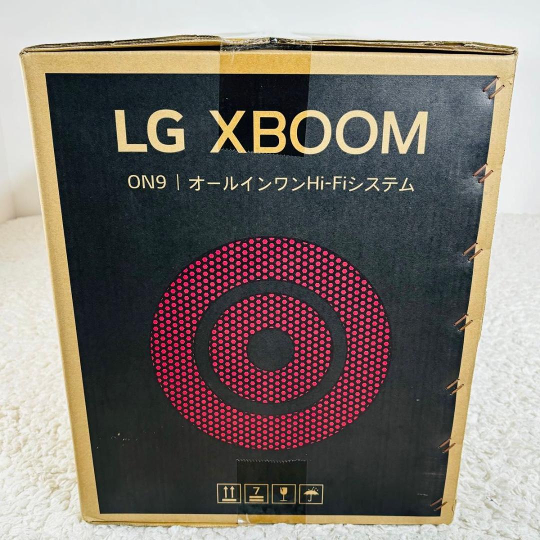 LG エルジー Xブーム ON9 新品 スピーカー マルチカラー照明 ウーファー
