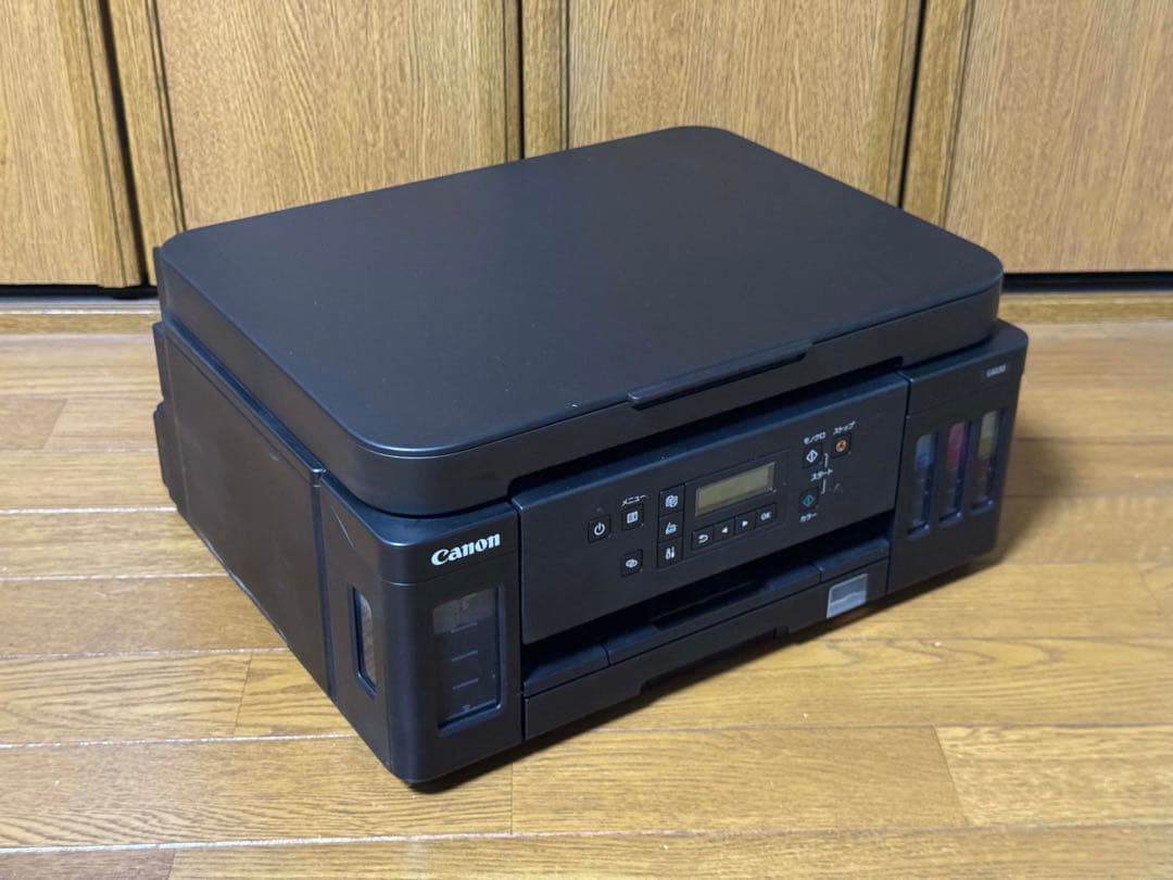 【美品・印刷枚数少】 Canon G6030 インクジェット複合機 黒 ギガタン