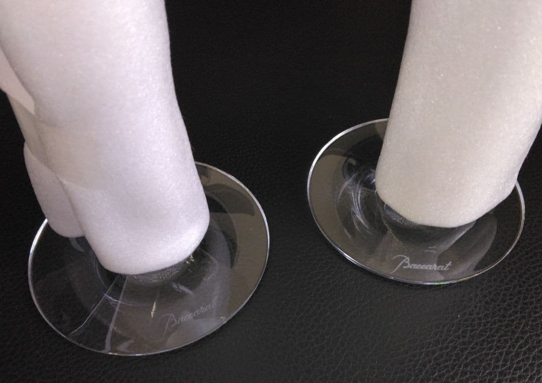 バカラ　シャトーバカラ　シャンパンフルート　2客セット