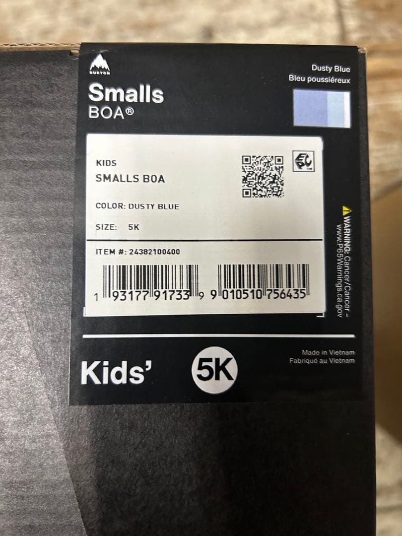 【新品】キッズ BURTON Smalls BOA 24-25モデル　最安値❗️