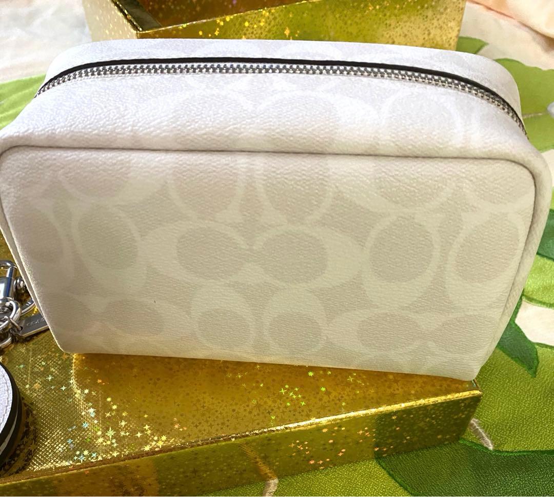 COACH ポーチ、ミラーバッグチャーム　正規品　未使用品