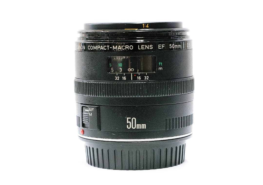 【人気】Canon EF 50mm f/2.5 Compact Macro