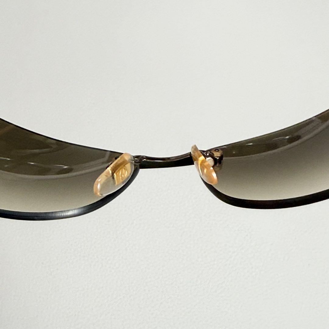 GUCCI ハート gg ラインストーン リムレス サングラス gg4201