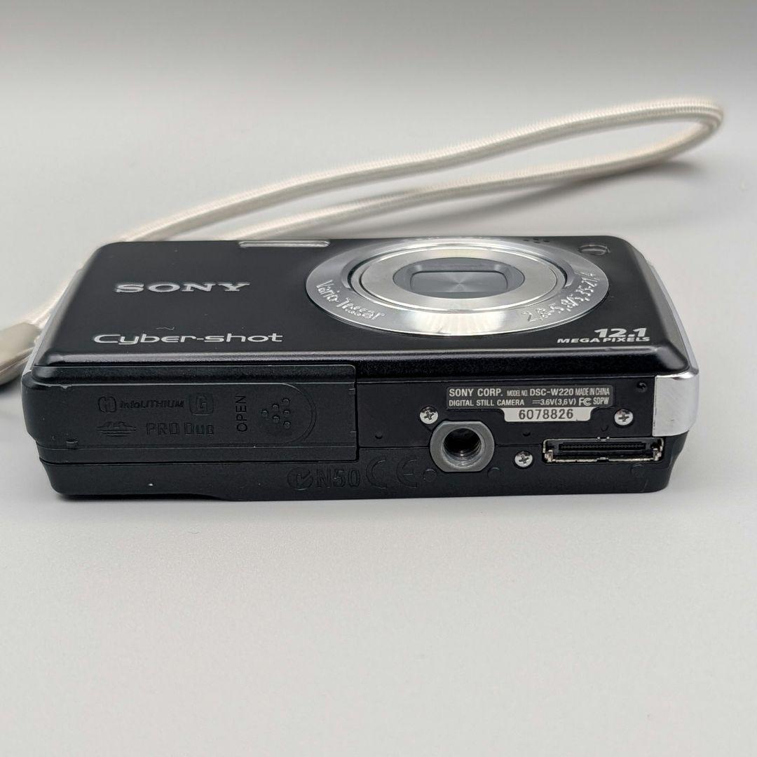 動作確認済 SONY Cyber-shot DSC-W220本体＋充電器＋4GB