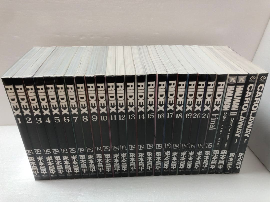 RIDEX Halman CAROLAWAY 東本昌平　セット