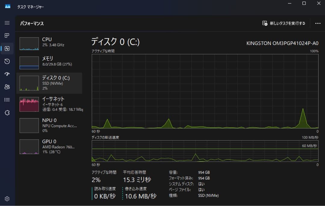 MINISFORUM UM760 Slim メモリ32GB /Win11Pro