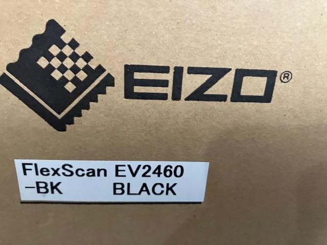 ディスプレイ・モニター本体 EIZO FlexScan EV2460 BK