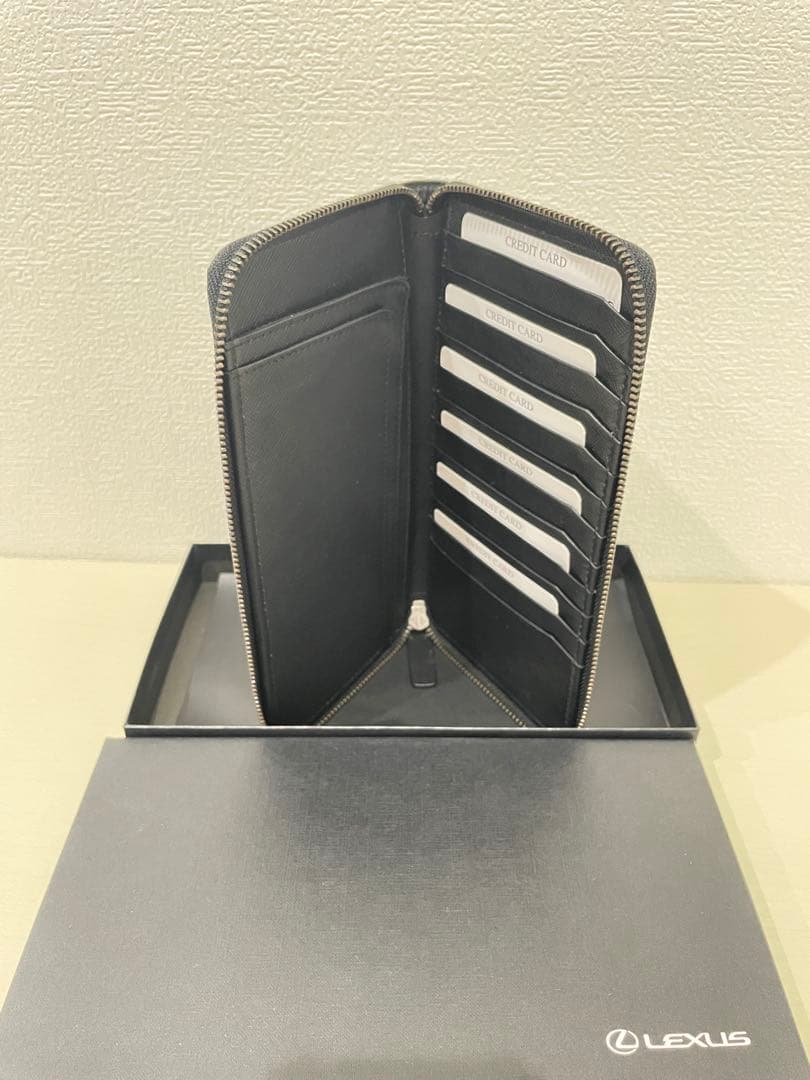 ミ*ー様 【新品・未使用 】Lexus レクサス レザー 長財布 ブラック