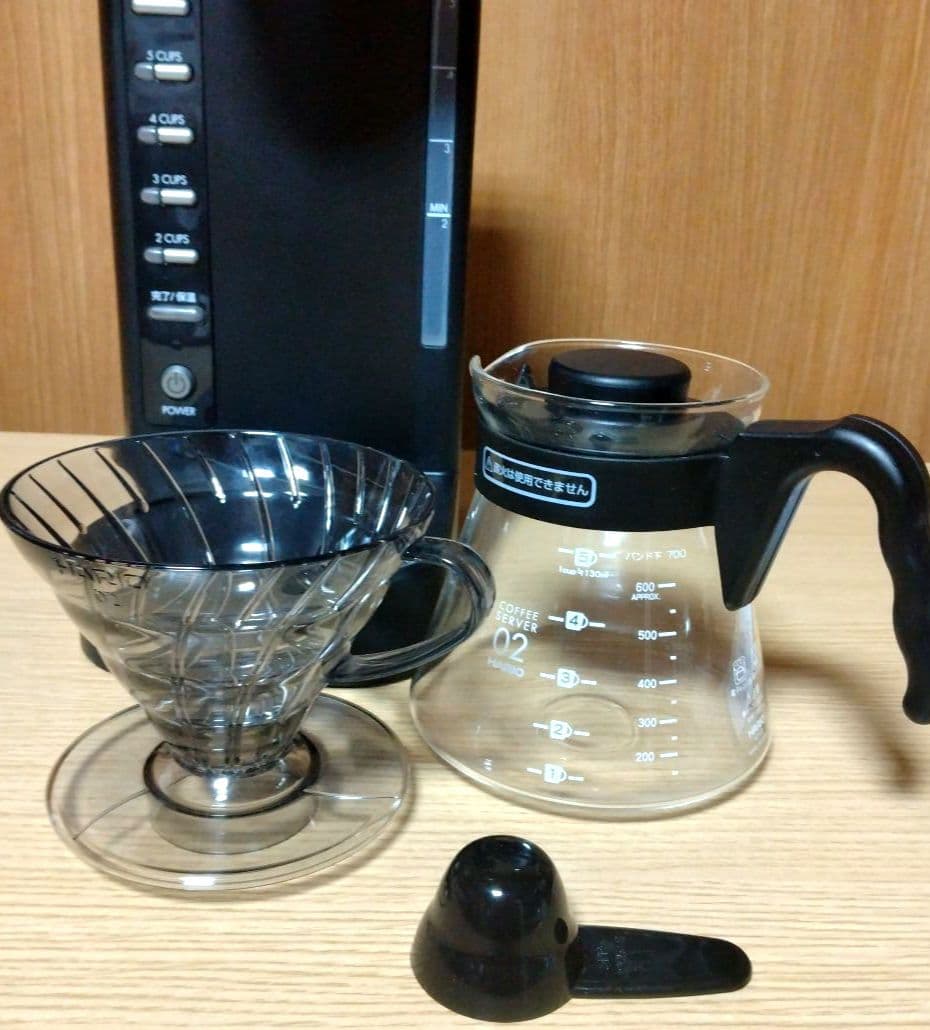 ハリオ コーヒーメーカーＶ６０珈琲王２　　EVCM2-5TB