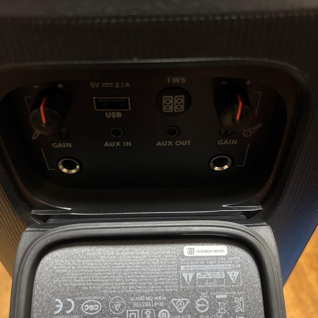 扇*機様 【箱 充電器 説明書付】JBL Party box 110