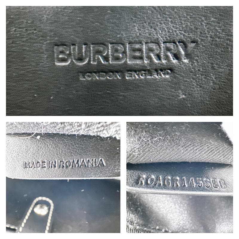 けんこ バーバリー ブラウン チェック エインズワース ブリーフケース