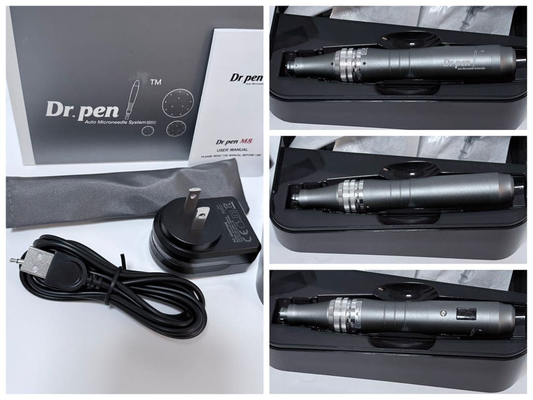 美品Dr.pen ULTIMA-M8 美顔器ダーマペン箱・付属品付き/動作確認済