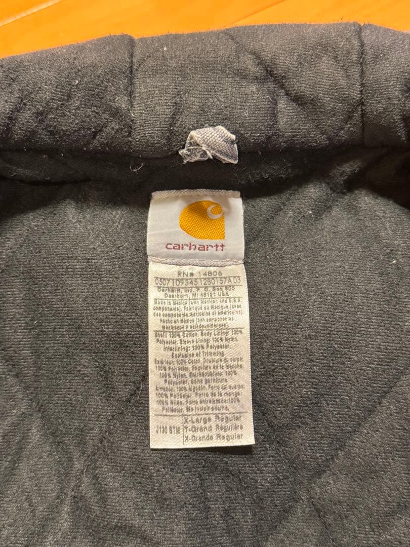 美品‼️ヴィンテージ Carhartt J130 STM フード付き ジャケット