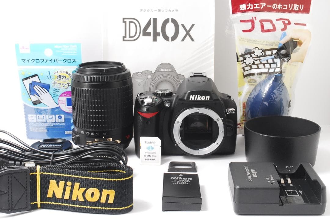 ❤小さい軽い簡単綺麗❤Nikon Ｄ40x❤届いてすぐ使える❤初心者お勧め❤