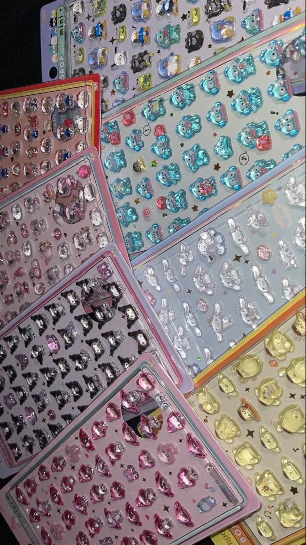 【公式】 サンリオ ボンボンドロップシール mini 8種セット