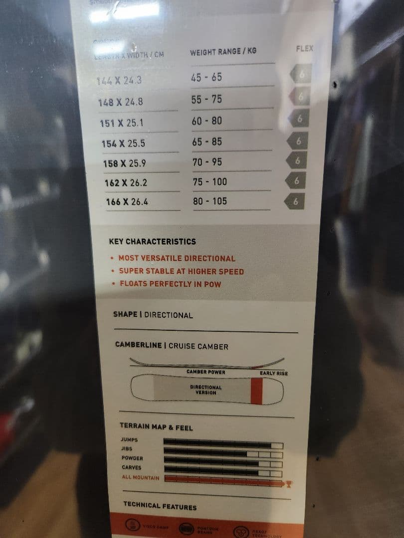 スノーボード 24-25 AMPLID SINGULAR 158