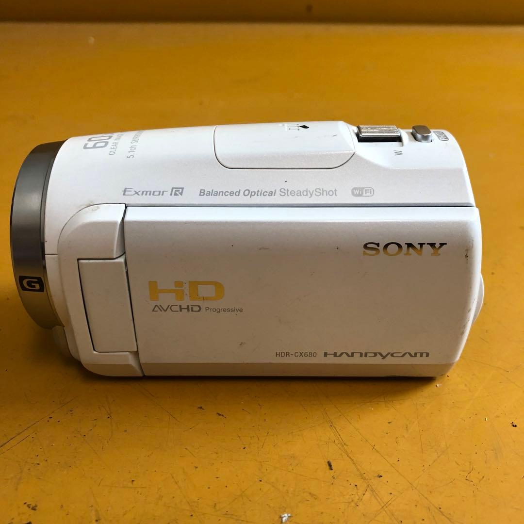 Sony HDR-CX680 ビデオカメラ 動作未確認 現状渡し