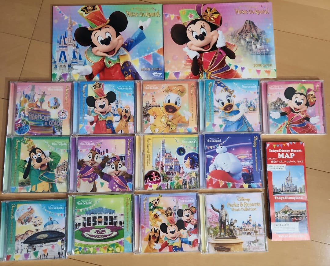 Music-Go-Round／東京リゾート® 40周年記念BOX CD缶ナシ