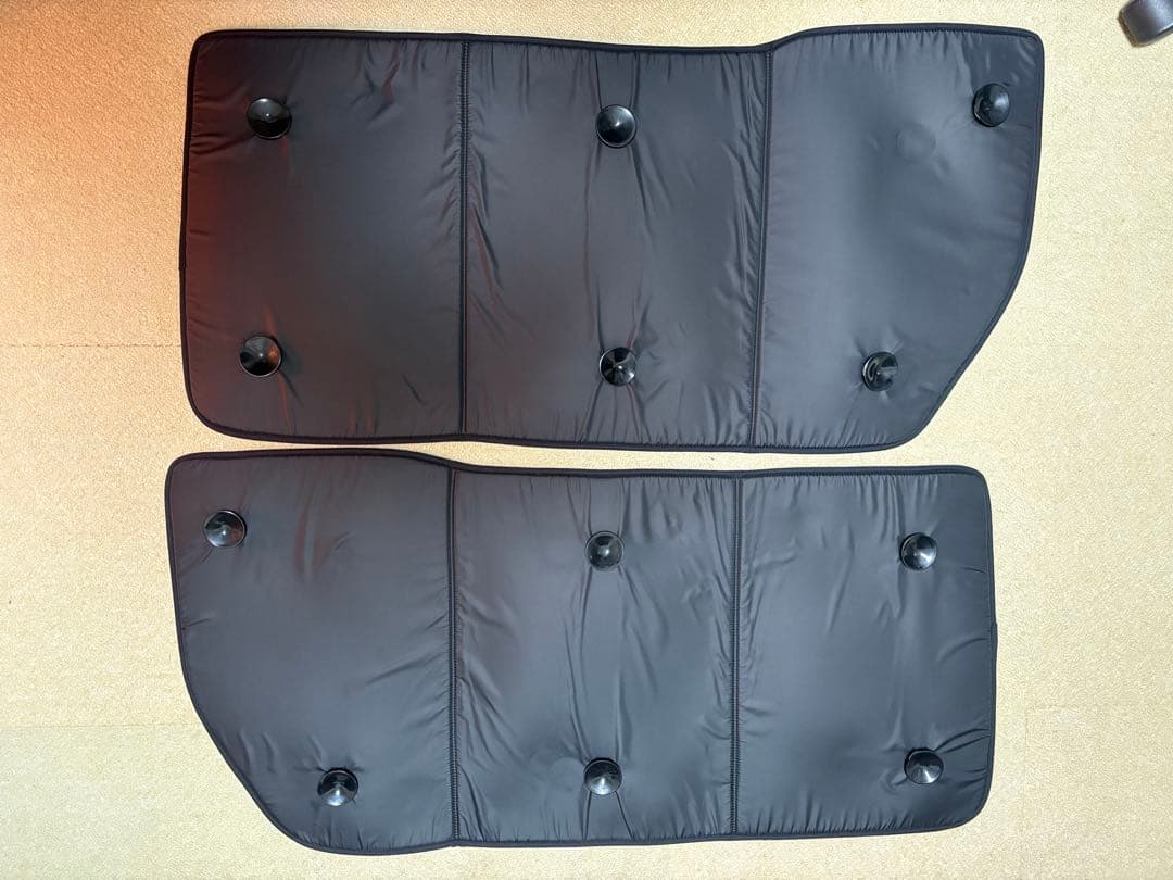 趣味職人　新型ジムニー　車中泊　サンシェード　窓ガラス全面分