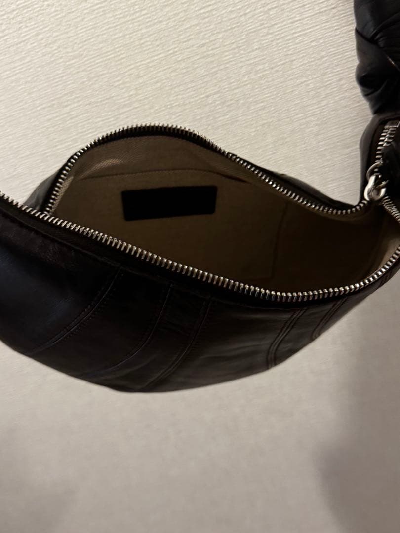 LEMAIRE クロワッサンバッグ レザー チョコレートブラウン