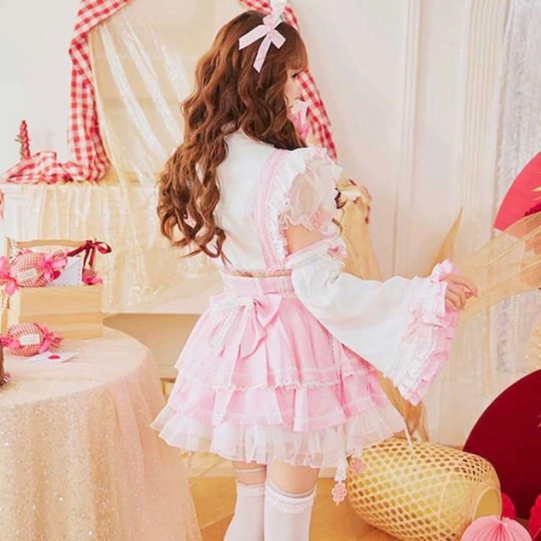 マリームーン 巫女 巫女さん メイド ピンクラブミードール巫女メイド コスプレ