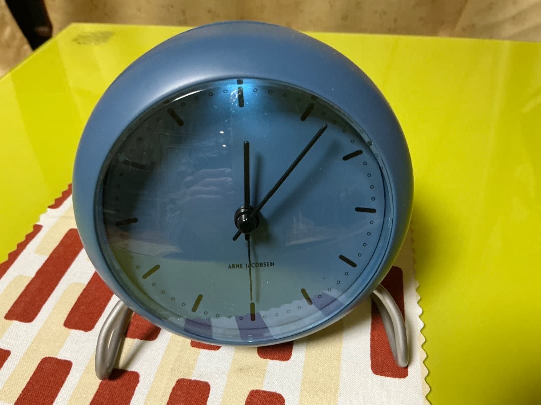 【美品】ARNE JACOBSEN アルネヤコブセン 置時計 シティーホール