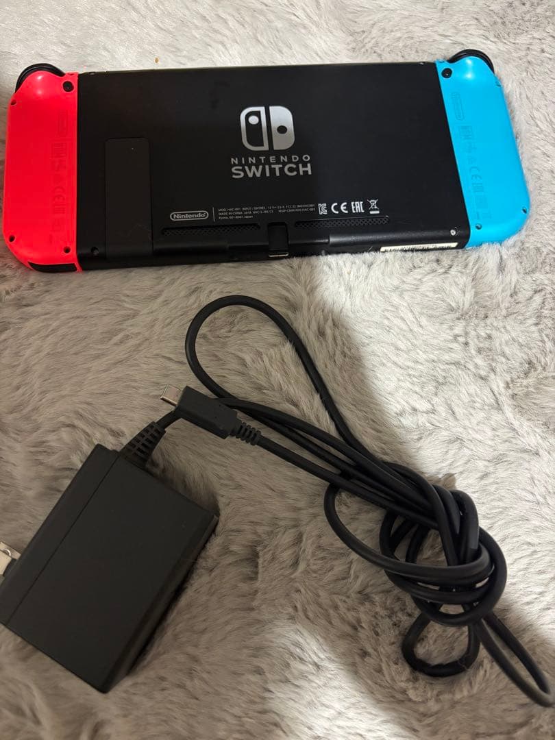 Nintendo Switch 本体 赤/青 ACアダプター付き