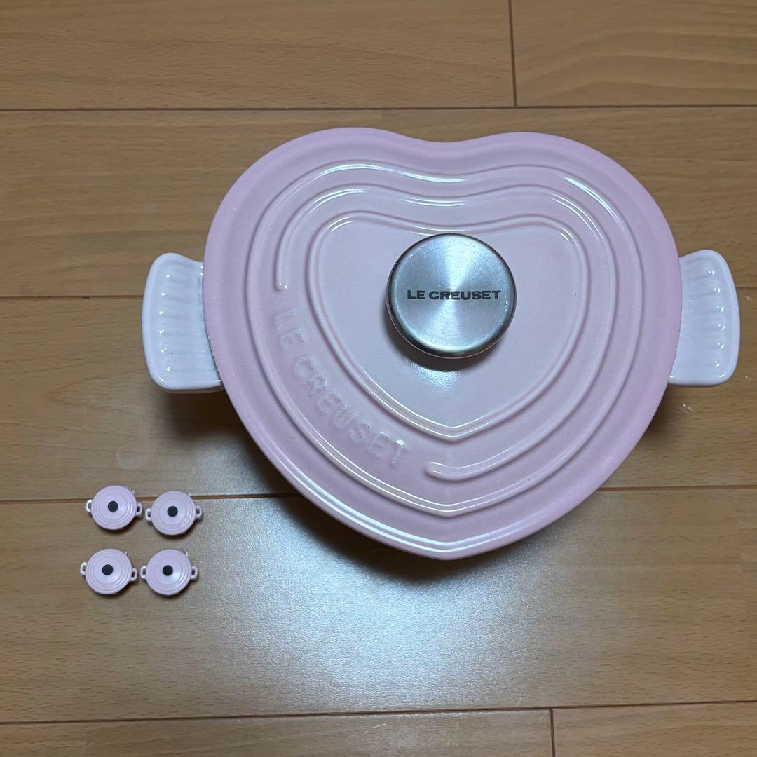 LE CREUSET ココットダムール シェルピンク