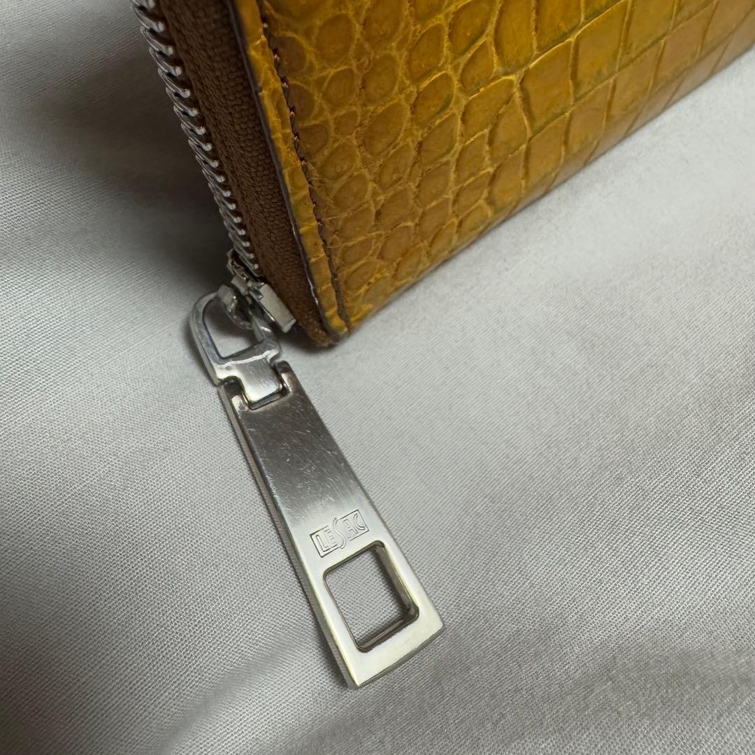 LE'SAC レザック クロコダイルレザー 長財布