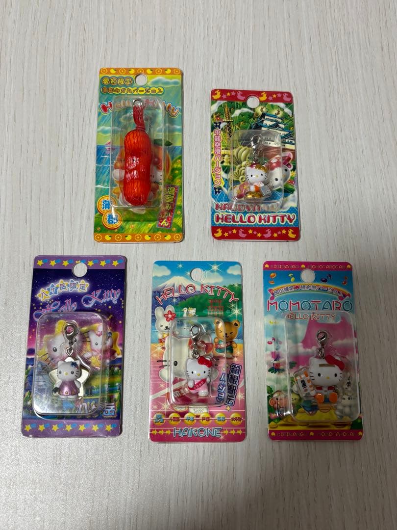 ハローキティ ストラップ17個セット