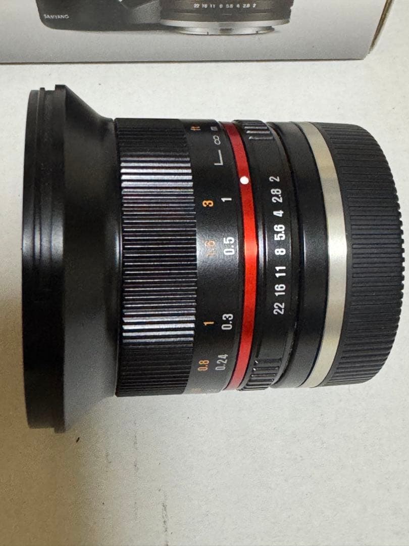 SONY Eマウント SAMYSNG 12mmf2 新品同様