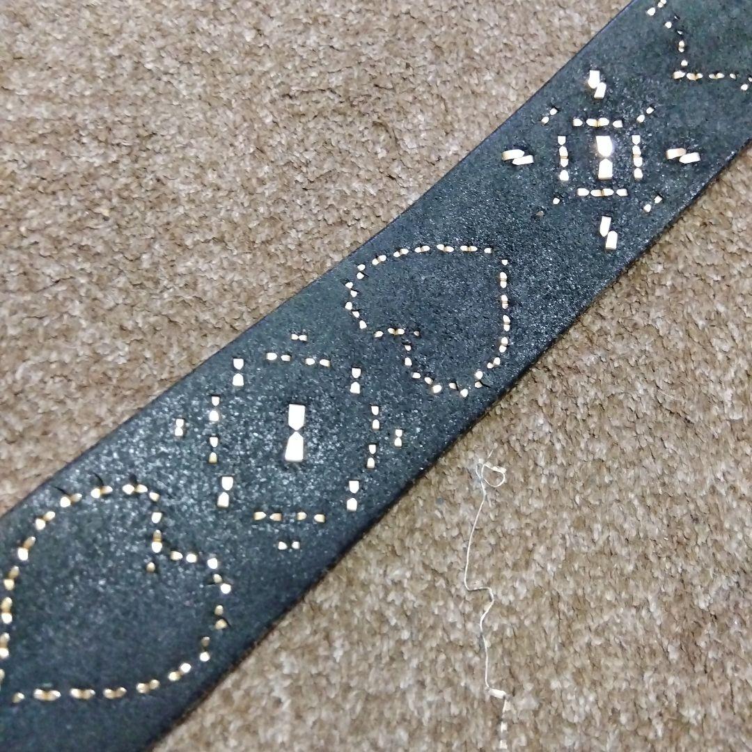 ROEN ロエン パイソン レザースタッズベルト