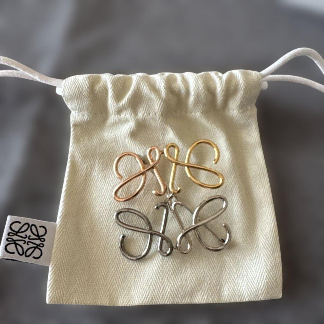 雨雨雨　　LOEWE ブローチ