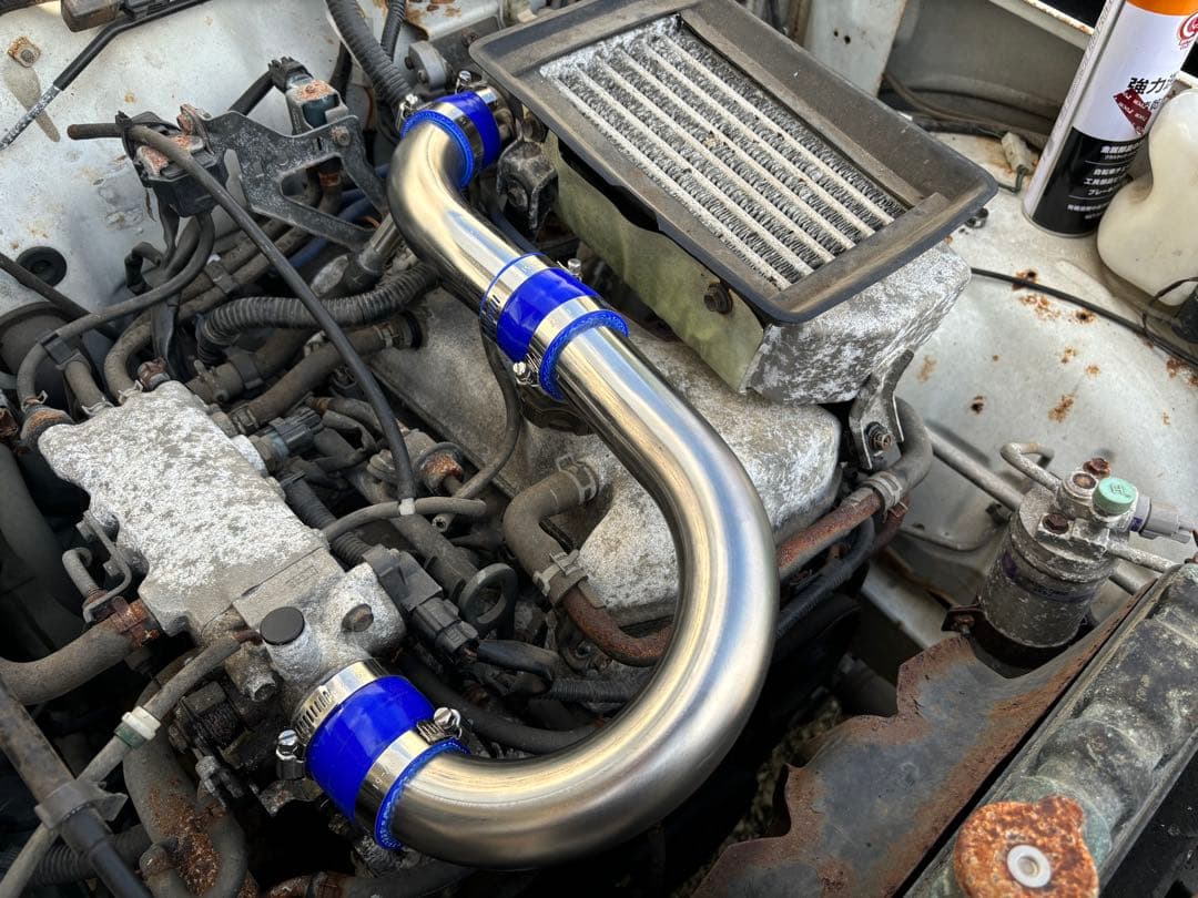 ［正規超希少商品！ポン付け］ジムニー 【JA22】ターボパイプ SUS製!