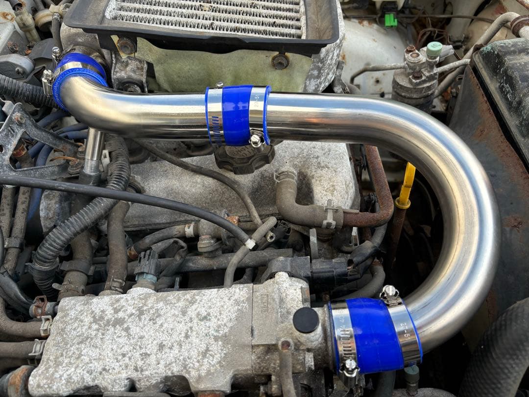 ［正規超希少商品！ポン付け］ジムニー 【JA22】ターボパイプ SUS製!