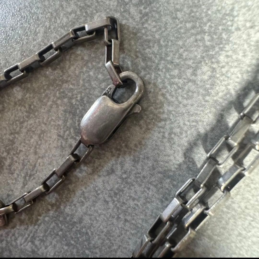 GUCCIグッチ ネックレス シルバー925 アクセサリー メキシカン調チェーン