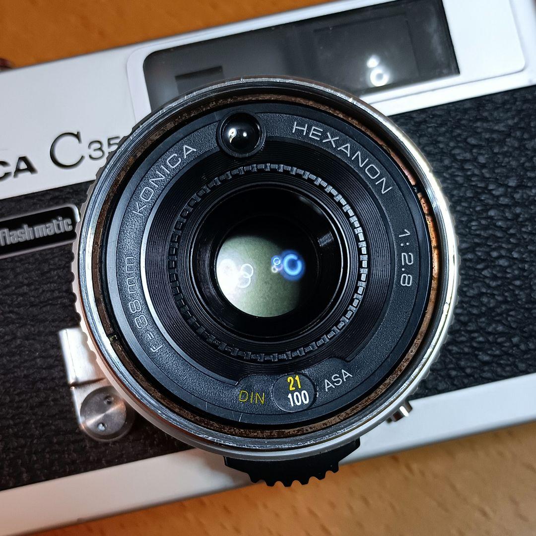 フィルムカメラ　コニカC35【美品、完動品】乃木坂46　五百城茉央、芦田愛菜