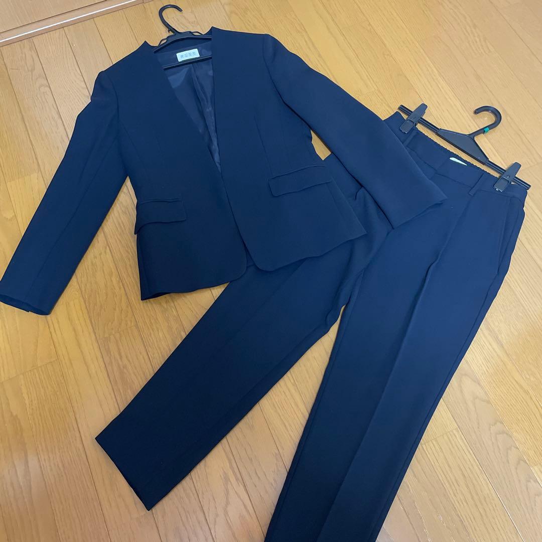 (試着のみ)PLST セットアップ　ノーカラースーツ　M