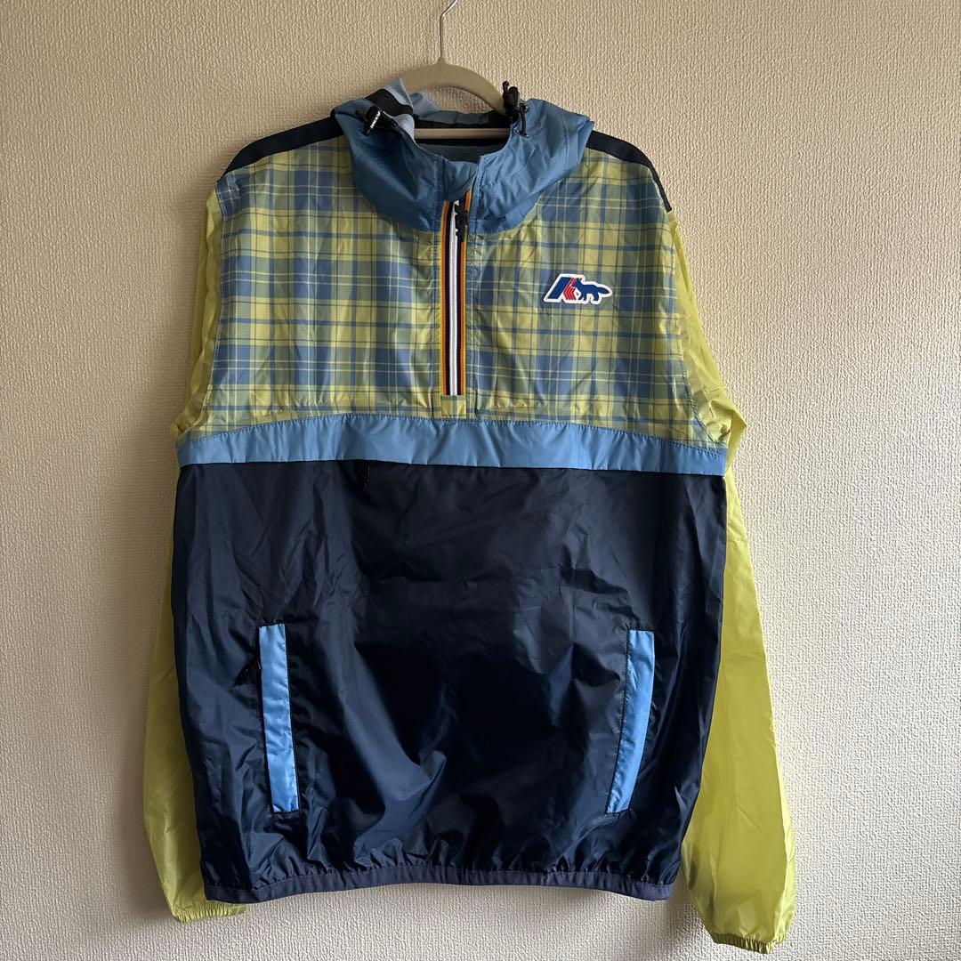 メゾンキツネ　MAISON KITSUNE×K-WAY ナイロンジャケット　美品