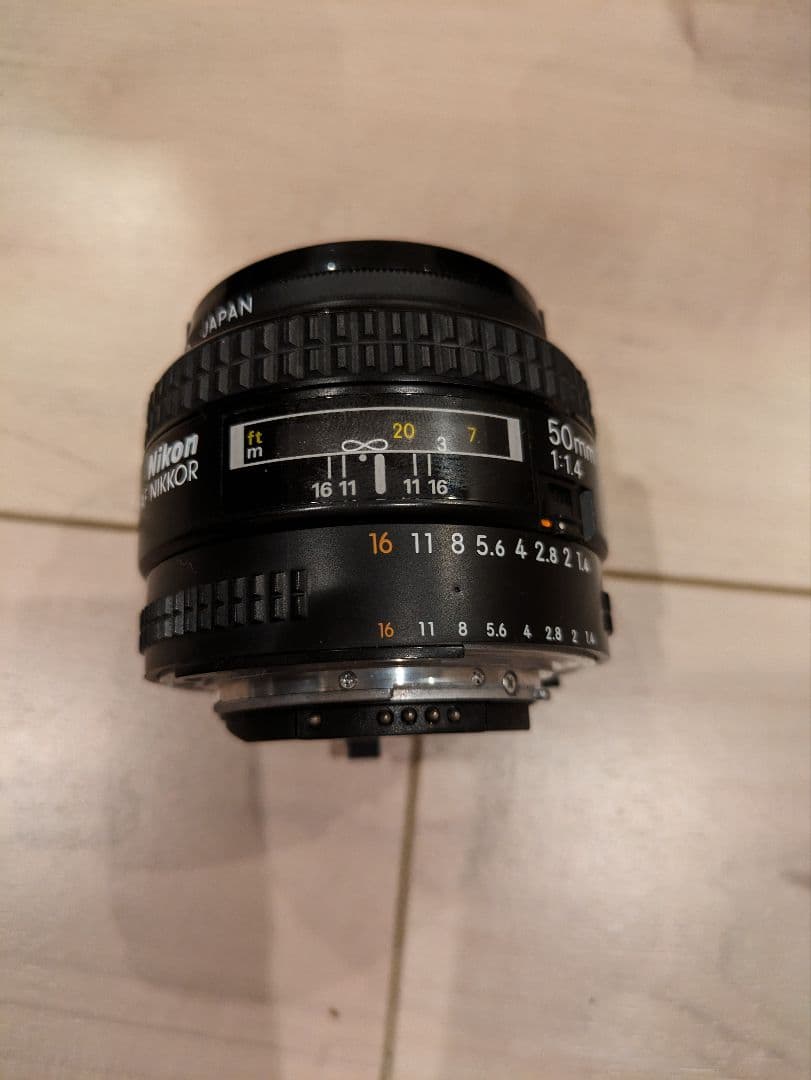 NikonF4 +単焦点レンズNikon50mm f1.4